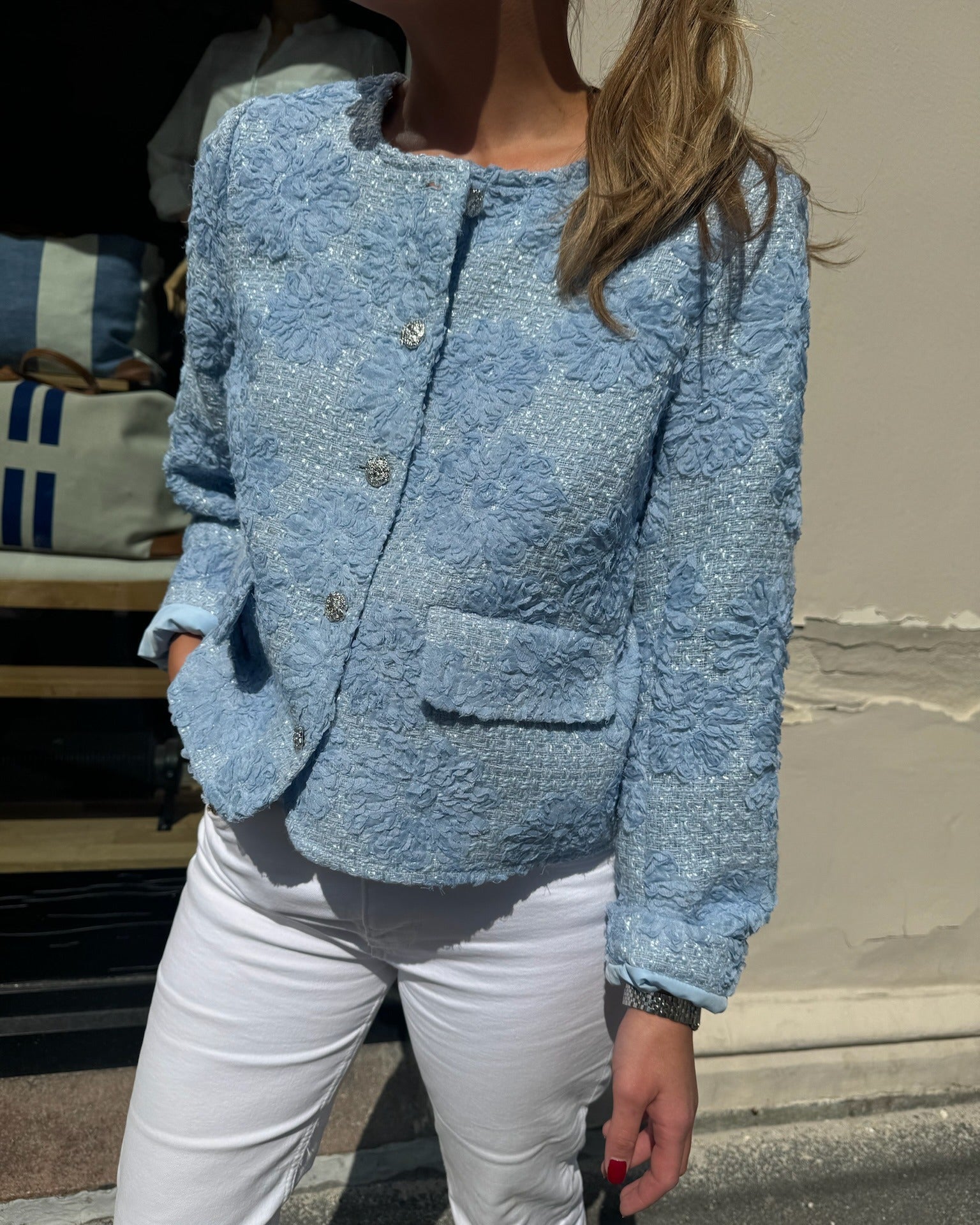 YASKAVI Jacket - Halogen Blue
